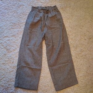 Shelter Eva Pants Stripe Linen Small